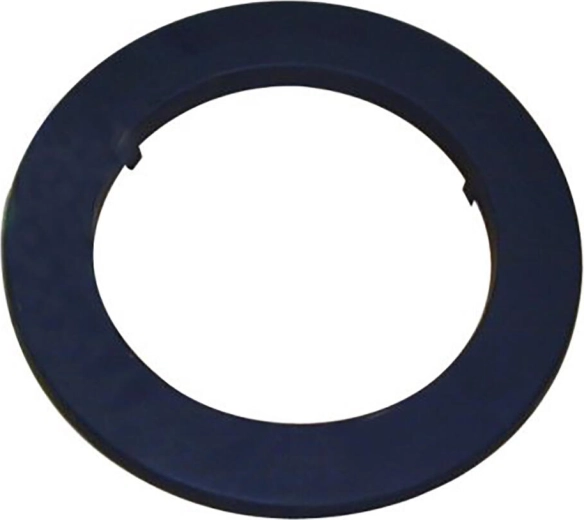 Rozeta dymowa 125 mm, grubość 1,0 mm, czarna