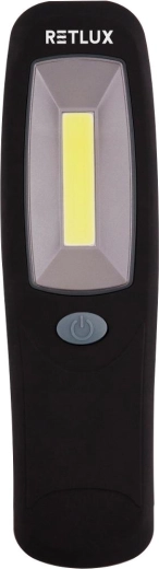 Latarka montażowa Retlux z diodą COB LED i magnesem