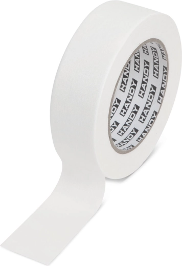 Taśma maskująca z klejem rozpuszczalnikowym 50 m × 30 mm biała