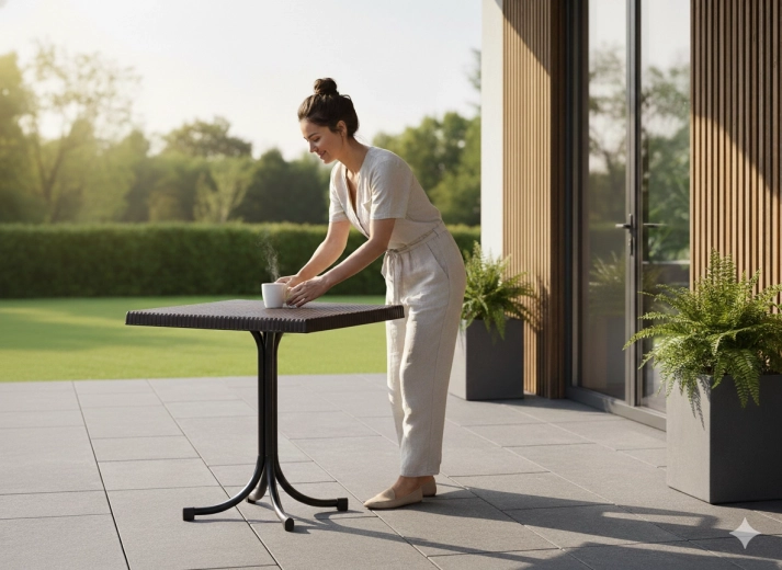 Idealny na taras i mniejsze przestrzenie