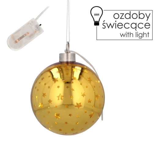 Luksusowy złoty wygląd i błyszczące wykończenie powierzchni