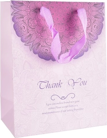 Torebka prezentowa Thank You 14 × 7 × 15 cm