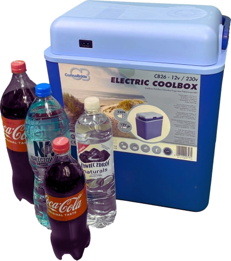 Podwójne zasilanie 12V/230V do użycia w aucie i w domu