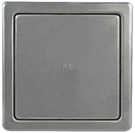 Drzwiczki wannowe ze stali nierdzewnej 150 × 150 mm