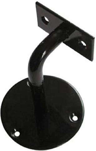 Uchwyt poręczy schodowej NOVA, czarny stalowy