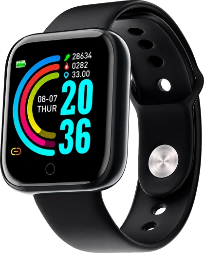 Sportowa inteligentna opaska z pomiarem tętna Bluetooth - 1 sztuka