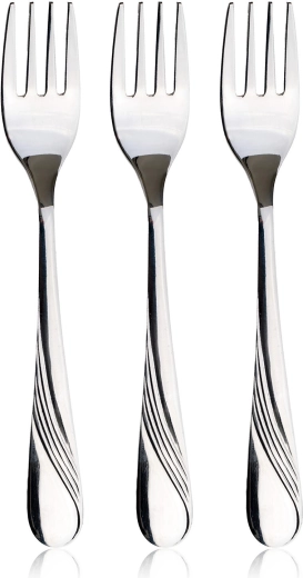 Stalowe widelce stołowe CELESTRA, zestaw 3 szt.