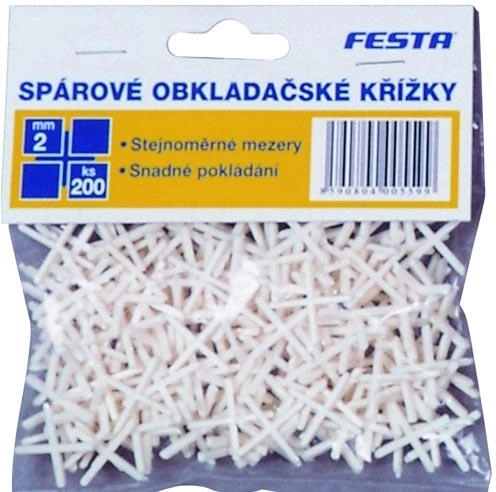 Krzyżyki glazurnicze 3 mm (150 szt.) Festa