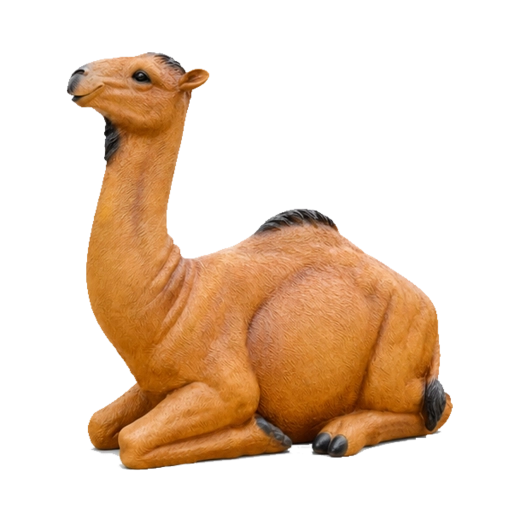 Figura wielbłąda do szopki bożonarodzeniowej 85 × 25 × 69 cm