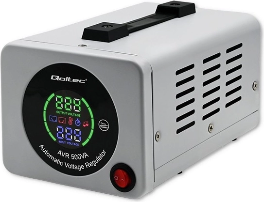 Qoltec automatyczny stabilizator napięcia AVR 500 VA