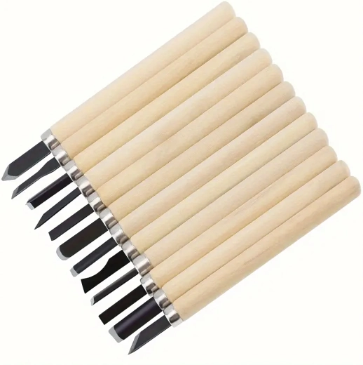 Wygodne drewniane rękojeści