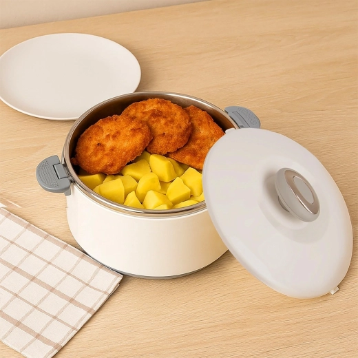 Podwójna izolacja dla dłuższego utrzymania temperatury