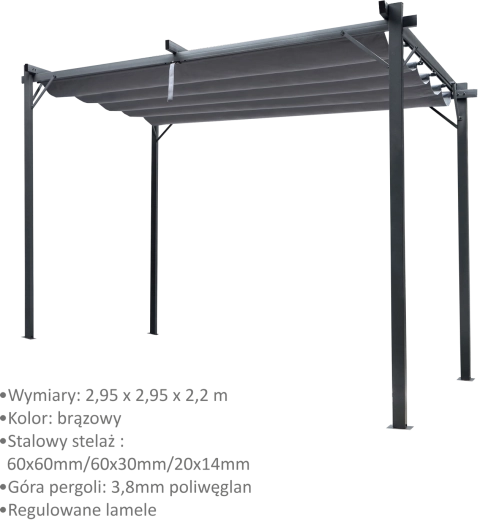 Mocna i stabilna stalowa rama