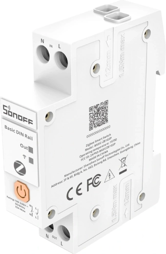 Montaż na szynie DIN i Zigbee 3.0
