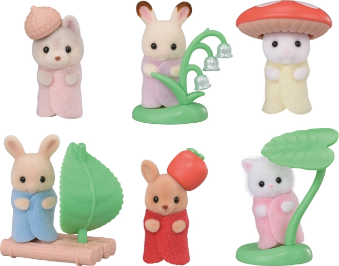 Sylvanian Families – maluszki zwierzątek w leśnych kostiumach (losowa saszetka)