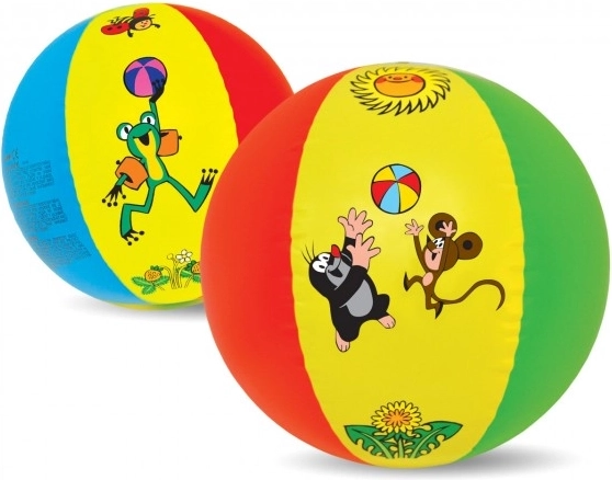 Nadmuchiwany plażowy piłka KRTEČEK 51 cm
