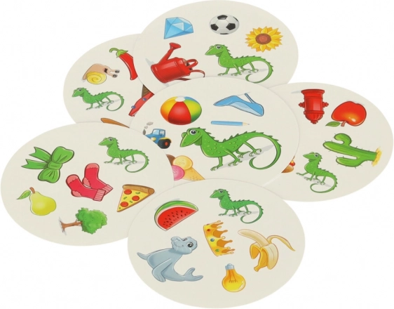 Jeden wspólny symbol na każdej parze kart