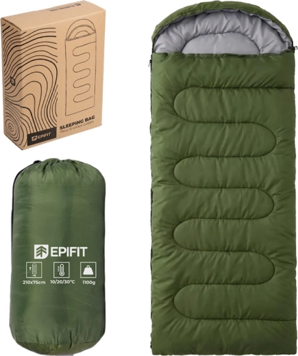 Śpiwór TRAIL10 khaki zielony