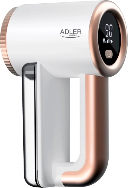 Adler golarka do tkanin z wyświetlaczem LCD, USB, 2000 mAh, 5 W