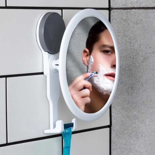 Regulowany kąt dla precyzyjnego makijażu i golenia