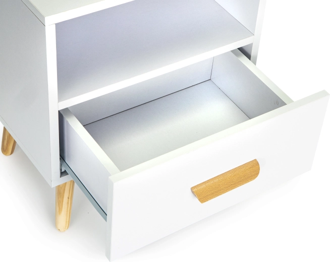 Stabilne drewniane nogi z sosny