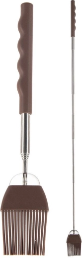 Teleskopowy silikonowy pędzel kuchenny 21–67 cm