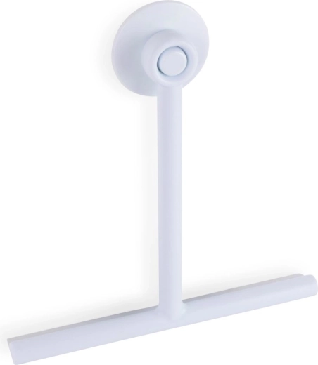 Biała ściągaczka do szyb z przyssawką Bathroom Solutions