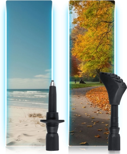 Wymienne końcówki i talerzyki na różne nawierzchnie