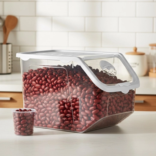 Wygodne dozowanie dzięki uchylnej klapce