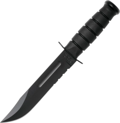 Taktyczny nóż bojowy KA-BAR Full Size Black 18 cm z skórzanym etui