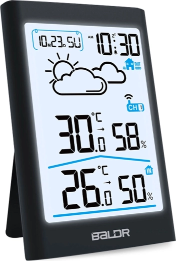 Czytelny podświetlany wyświetlacz LCD