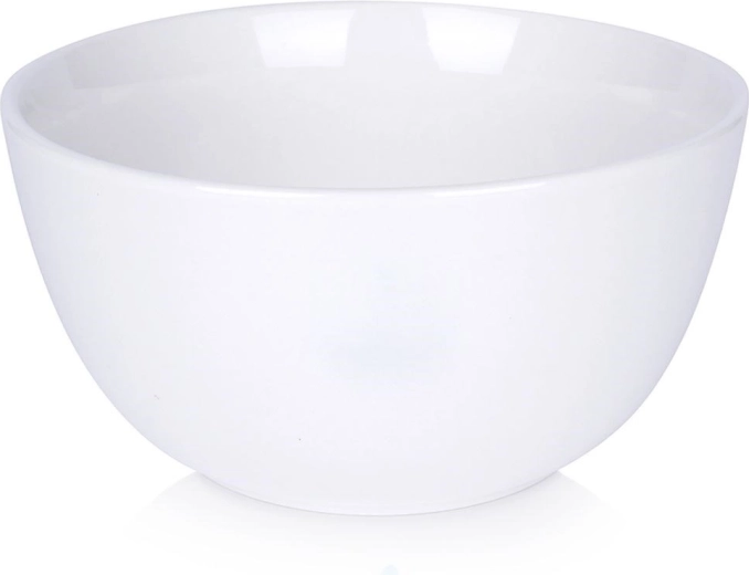 Biała porcelanowa miska 16 cm 950 ml