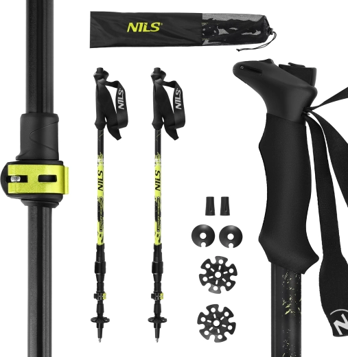 Kije trekkingowe z automatyczną regulacją NILS TK8608