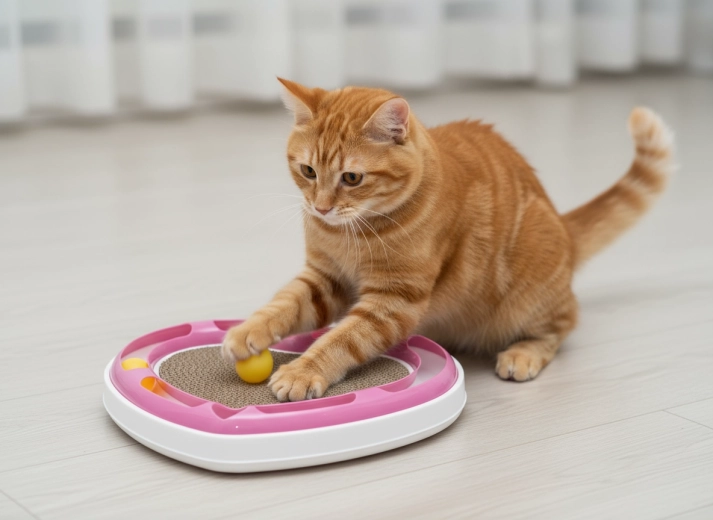 Interaktywny tor z piłeczkami