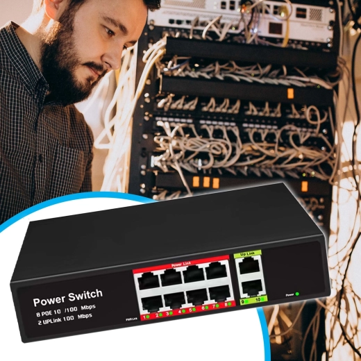 Plug & Play: niezarządzalny przełącznik bez konfiguracji