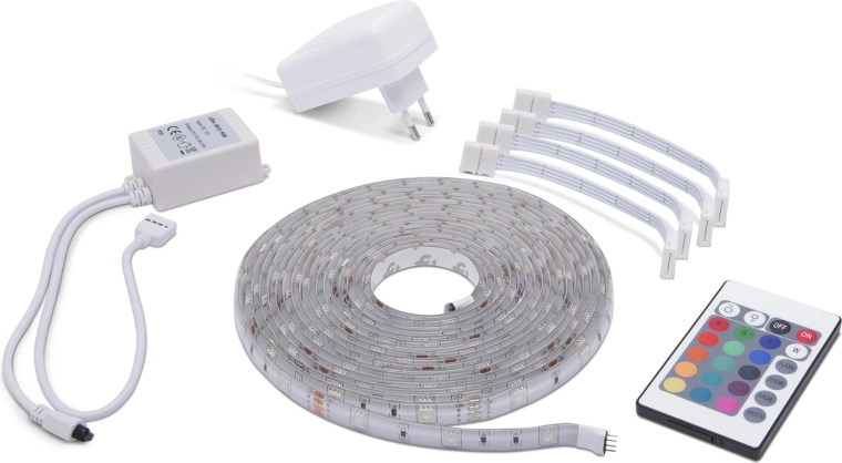 Taśma LED RGB z pilotem 5 m