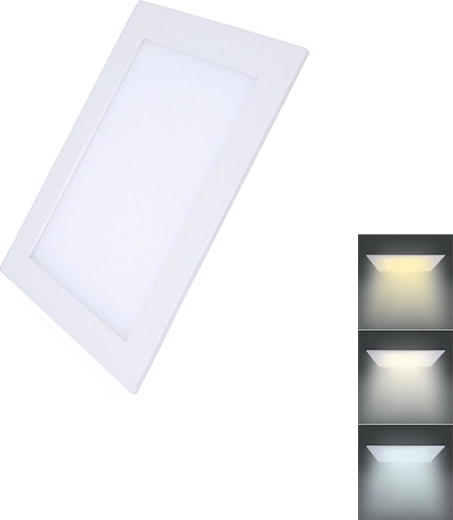 Solight LED mini panel CCT do podwieszanego sufitu kwadratowy 6 W