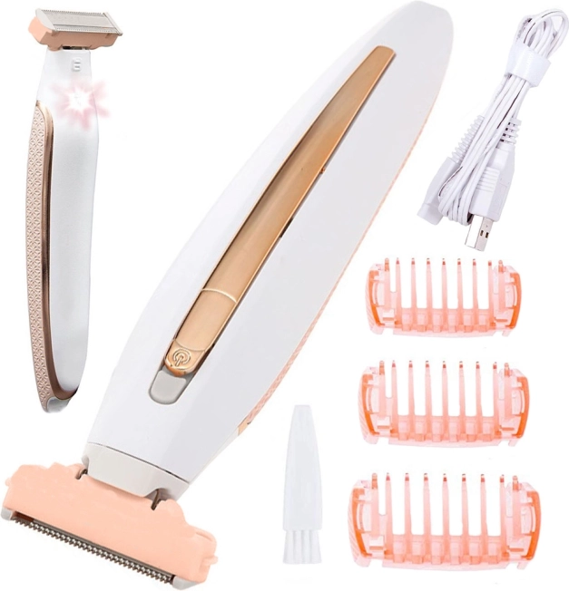 Depilator do ciała i golarka do bikini z ładowaniem USB