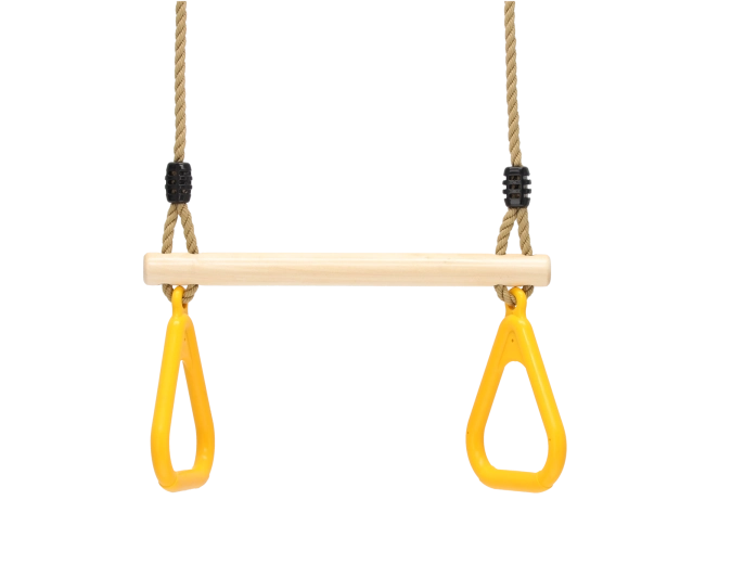 Stabilny drewniany drążek