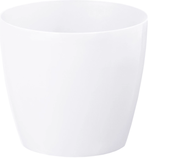 Osłonka na doniczkę Magnolia 15,5 cm biała