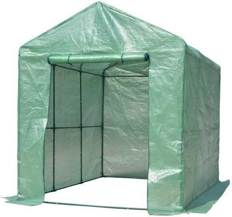 Plandeka do tunelu foliowego 250 × 179 × 211 cm, 135 g/m², zielona