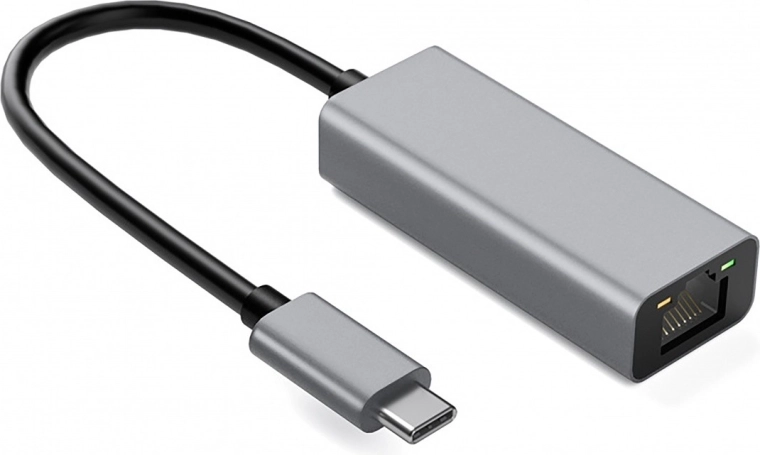 Aluminiowy adapter USB‑C na RJ45 Gigabit