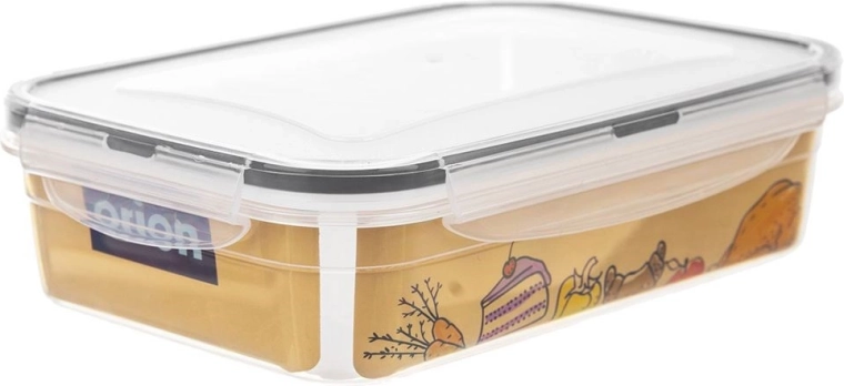 Uszczelniana pokrywka z klipsami przeciw przeciekaniu