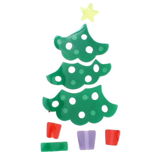 Choinka, gwiazda i prezenty