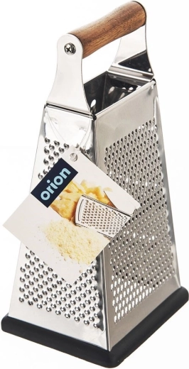 Trwała stal nierdzewna i wygodna drewniana rączka