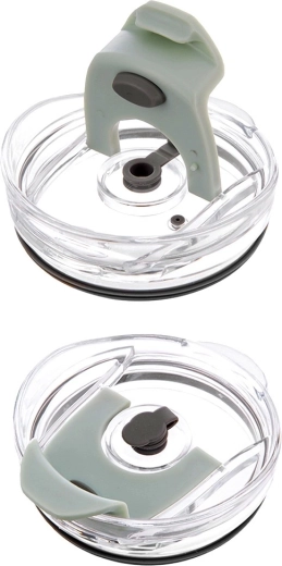 Uszczelniona pokrywka z otworem na słomkę