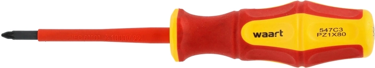 Izolowany wkrętak krzyżowy PZ1 80 mm