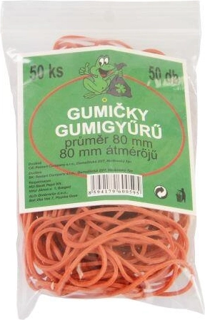 Gumki 80 mm – opakowanie 50 szt.