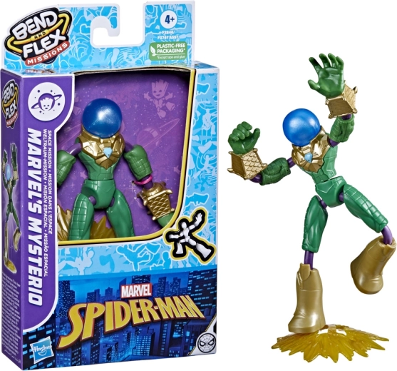 Marvel Spider-Man Bend and Flex Missions figurka akcji – Marvel's Mysterio