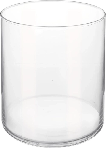 Przezroczysty szklany wazon 14,5 cm